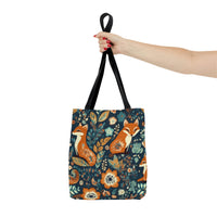 Vintage 70's Inspired Foxy Florals Tote Bag!