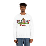 Grammy Claus Unisex Heavy Blend Crewneck Sweatshirt! Winter Vibes!