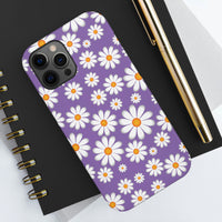 Purple Daisy Tough Phone Cases, Case-Mate! Spring Vibes!