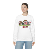 Grammy Claus Unisex Heavy Blend Crewneck Sweatshirt! Winter Vibes!