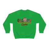 Grammy Claus Unisex Heavy Blend Crewneck Sweatshirt! Winter Vibes!