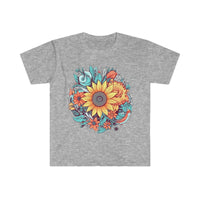 Sunflower Medley Summer Time Unisex Graphic Tees! Summer Vibes!