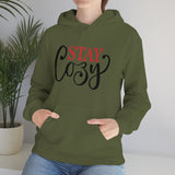 Stay Cozy Holiday Unisex Heavy Blend Hooded Sweatshirt! Winter Vibes!