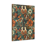 Floral Vintage 70's Inspired Guitar Canvas Gallery Wraps!