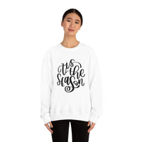 Tis The Season Holiday Unisex Heavy Blend Crewneck Sweatshirt! Winter Vibes!