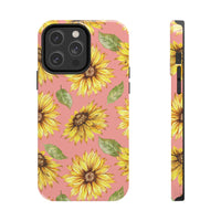 Pink Sunflower Tough Phone Cases, Case-Mate! Summer Vibes!