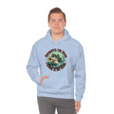 Grandpa's The Name and Fishing is My Game Fathers day Unisex Heavy Blend Hooded Sweatshirt!