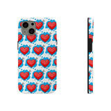 Valentines Day Dainty Heart Tough Phone Cases! Spring Vibes!