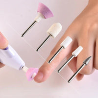 5-in-1 Mini Electric Nail Drill & Manicure Kit: Pedicure, Grinding, Polishing, Sanding & Shaping