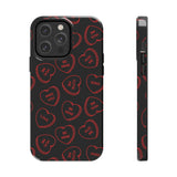 Valentines Day Candy Hearts Red and Black Tough Phone Cases, Case-Mate! Spring Vibes!