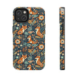 Vintage 70's Foxy Florals Tough Phone Cases, Case-Mate!