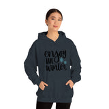 Enjoy The Winter Holiday Snowflake Unisex Heavy Blend Hooded Sweatshirt! Winter Vibes!