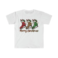 Merry Christmas, Figure Skating, Winter, Santa, Freckled Fox Company, Jesus, Graphic Tees.