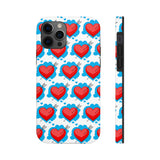 Valentines Day Dainty Heart Tough Phone Cases! Spring Vibes!