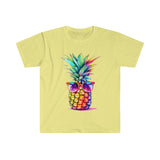 Pineapple Sunglasses Summer Time Fun Unisex Graphic Tees! Summer Vibes!