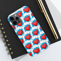 Valentines Day Dainty Heart Tough Phone Cases! Spring Vibes!