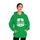 Talk to Me Pop Pop Unisex Heavy Blend Hooded Sweatshirt! Grandparent Vibes! Fathers Day!