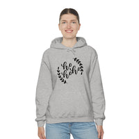 Ho Ho Ho Minimalistic Christmas Unisex Heavy Blend Hooded Sweatshirt! Winter Vibes!