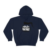 Pot Head Coffee Lovers Unisex Heavy Blend Hooded Sweatshirt! Sarcastic Vibes!