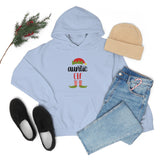 Auntie Elf Unisex Heavy Blend Hooded Sweatshirt! Winter Vibes!