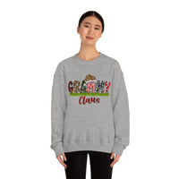 Grammy Claus Unisex Heavy Blend Crewneck Sweatshirt! Winter Vibes!