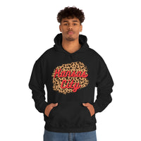 Kansas City Football Leopard Print Unisex Heavy Blend Hooded Sweatshirt! Football Season!