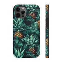 Teal Blue Pineapples Tough Phone Cases, Case-Mate! Summer Vibes!