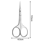 Precision Stainless Steel Cuticle Scissors