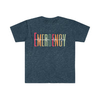 Vintage Emergency Department Heartbeat Unisex Graphic Tees!