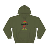 Grandpa Elf Unisex Heavy Blend Hooded Sweatshirt! Winter Vibes!