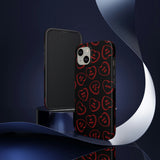 Valentines Day Candy Hearts Red and Black Tough Phone Cases, Case-Mate! Spring Vibes!