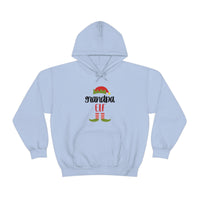 Grandpa Elf Unisex Heavy Blend Hooded Sweatshirt! Winter Vibes!