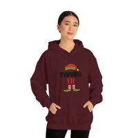 Grandpa Elf Unisex Heavy Blend Hooded Sweatshirt! Winter Vibes!