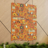 Vintage 70's Inspired Van Life Canvas Gallery Wraps!