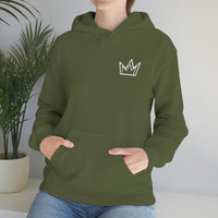 Basics Wear Anywhere Unisex Heavy Blend Hooded Sweatshirt! Crown Edition! Basics!