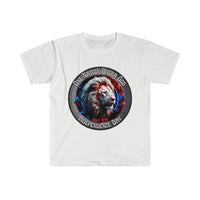 One Nation Under God Lion Independence Day Unisex Graphic Tees!