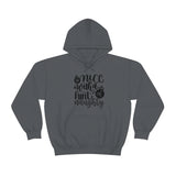 Nice With a Hint of Naughty Unisex Heavy Blend Hooded Sweatshirt! Winter Vibes!