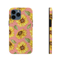 Pink Sunflower Tough Phone Cases, Case-Mate! Summer Vibes!