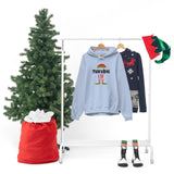 Grandpa Elf Unisex Heavy Blend Hooded Sweatshirt! Winter Vibes!