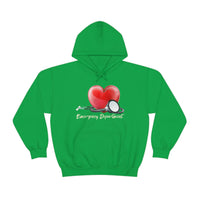 Valentines Day Stethoscope Heart Hug Emergency Department Unisex Heavy Blend Hooded Sweatshirt! Spring Vibes!