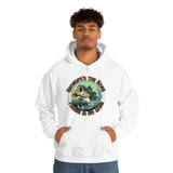 Grandpa's The Name and Fishing is My Game Fathers day Unisex Heavy Blend Hooded Sweatshirt!