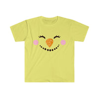 Freckled Fox Company, Graphic Tees, Snowman Smile, Grinning Snowman, Kansas City.