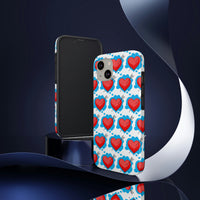 Valentines Day Dainty Heart Tough Phone Cases! Spring Vibes!