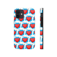 Valentines Day Dainty Heart Tough Phone Cases! Spring Vibes!