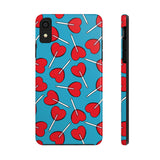 Valentines Day Candy Heart Lollypop Tough Phone Cases, Case-Mate! Spring Vibes!