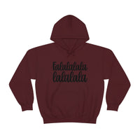 Falalalala lalala Christmas Unisex Heavy Blend Hooded Sweatshirt! Winter Vibes!