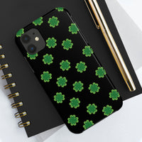 St. Patrick's Day Clover Tough Phone Cases, Case-Mate! Spring Vibes!