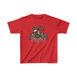 Rustic Rawry Christmas Holiday Kids Heavy Cotton Graphic Tee! Foxy Kids! Winter Vibes!