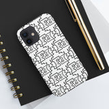 Freckled Fox Company Merch 2023 Black Logo Tough Phone Cases! Merch! Spring Vibes!