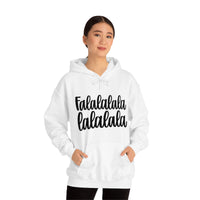 Falalalala lalala Christmas Unisex Heavy Blend Hooded Sweatshirt! Winter Vibes!